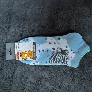 Garfield 3 Pack Women's Ankle Socks Shoe Size 5-10! NWT!